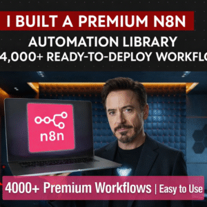 🚨 Ultimate n8n Automation Library – Save 100+ Hours with Ready-Made Workflows & Templates (Worth $100K+)
